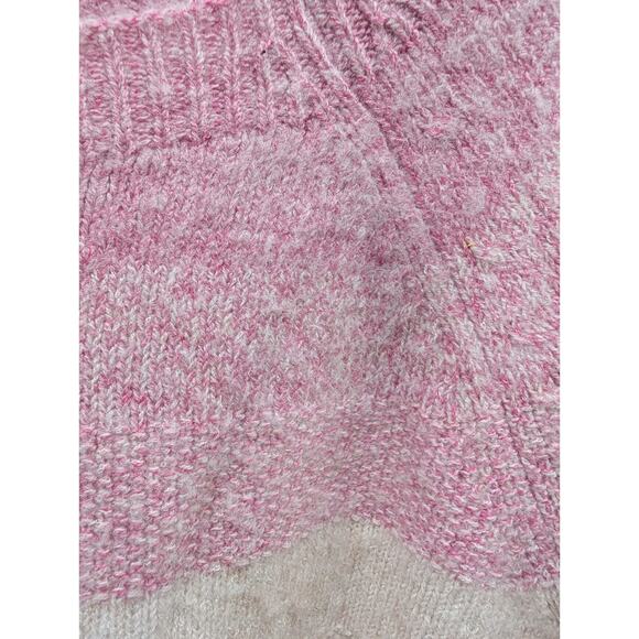 Olsen Europe Womens Striped Sweater Sz L Colorful Cozy Cabin Core - Picture 3 of 6